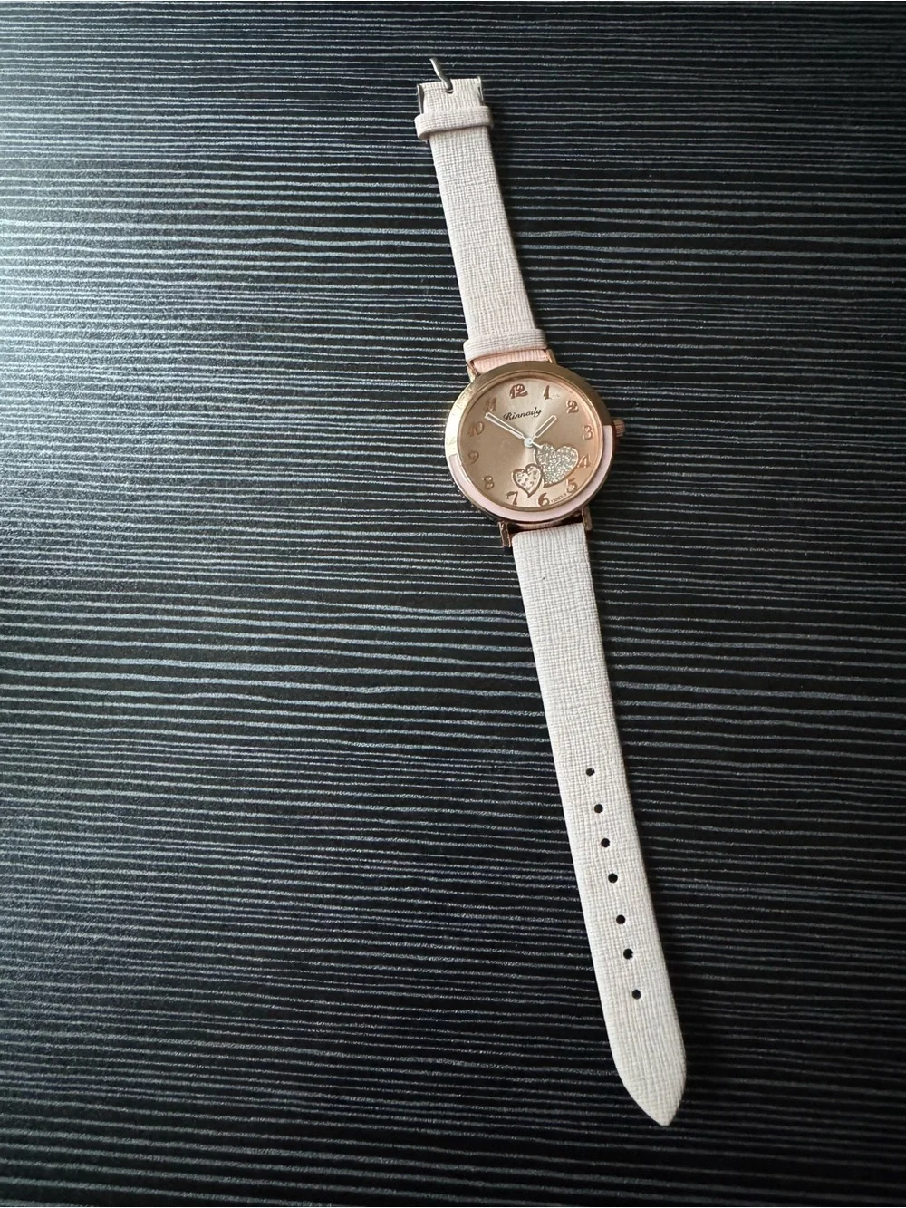 Women’s Heart Accent Watch - Mint, Black, Blue, Ivory